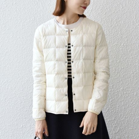 TAION:〈手洗い可能〉インナー ショート ダウン ジャケット 24FW 