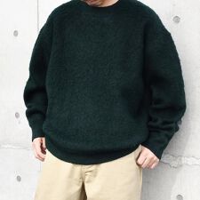 SHIPS any: 〈手洗い可能〉シャギー ソリッド リラックス クルーネック ニット ◇