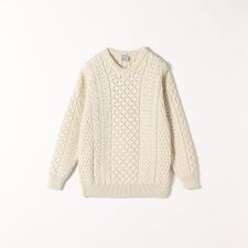 INVERALLAN: クルーネック アラン ニット プルオーバー | シップス 
