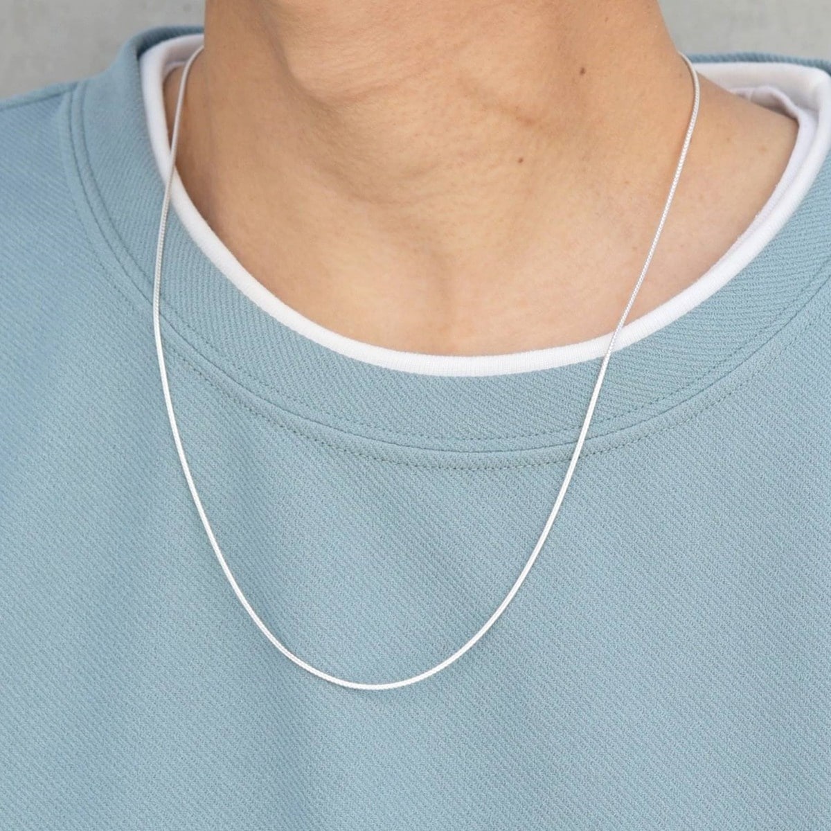 [}C]SHIPS any: SLV925 55cm `F[ lbNX/VbvX GjBiSHIPS anyj zCgn