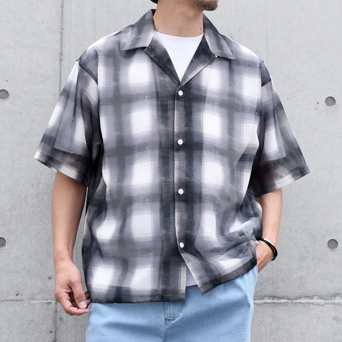 【美品】shipsチェック柄ジャケット SHIPS（シップス）の「SHIPS: MARLING&EVANS社製生地 ガンクラブ