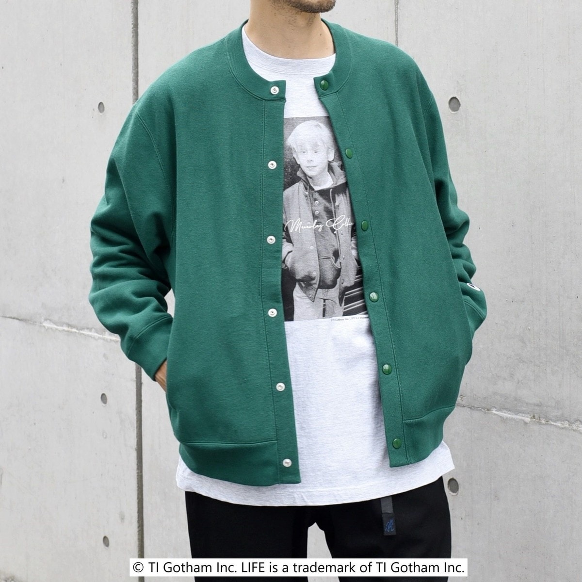 LACOSTE for BEAUTY&YOUTH＞ 1トーン カーディガン
