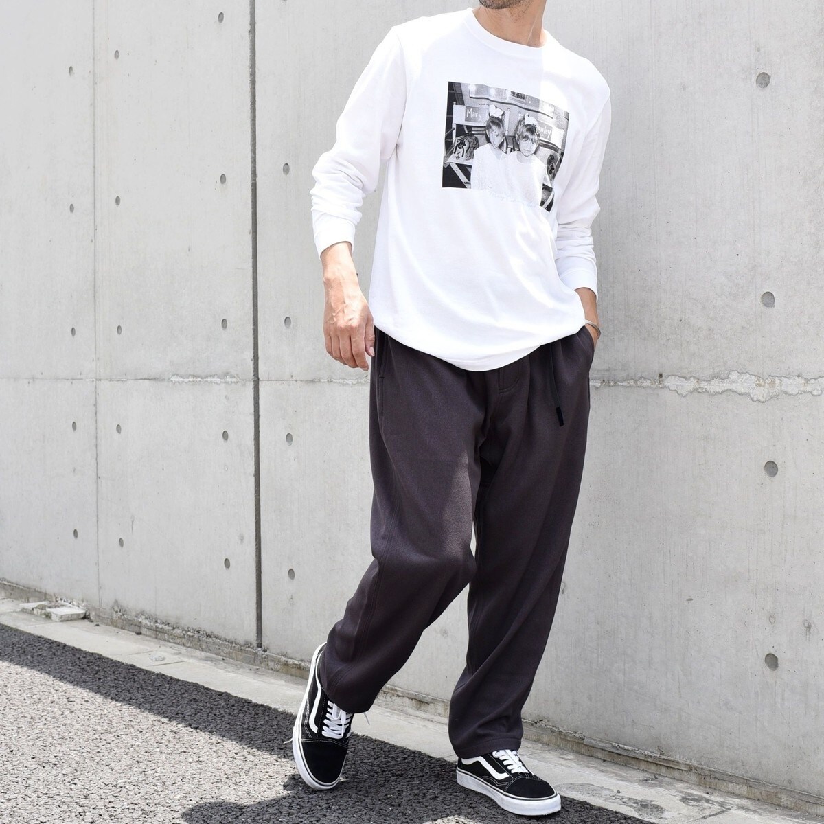 SHIPS any別注】GRAMICCI: ウールライク ルーズ テーパード パンツ