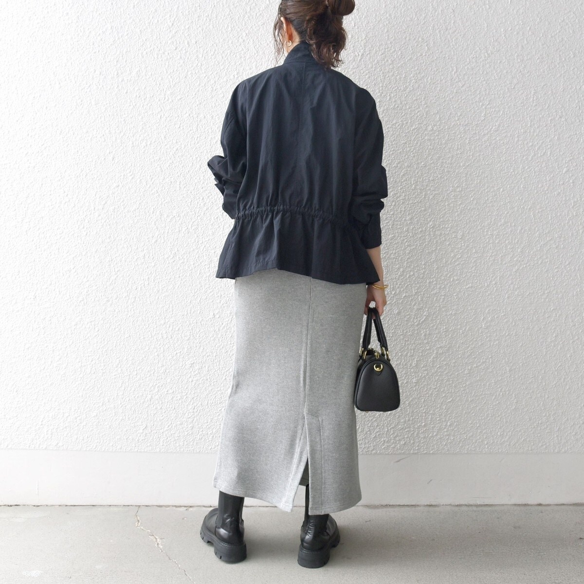 SHIPS any:<撥水・洗濯機可能>スタンドカラー ドロストショートブルゾン セール】 SHIPS any:〈撥水・洗濯機可能〉スタンドカラー