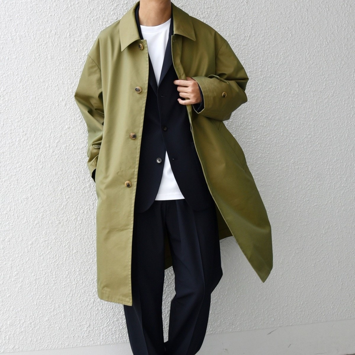 BONCOURA for WILD LIFE TAILOR】SOUTIEN COLLAR COAT | アダムエロペ(ADAM ET ROPE') |  マルイウェブチャネル