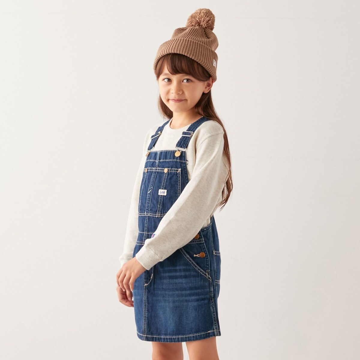 LEE: デニム オーバーオール スカート | シップス エニィ(SHIPS any