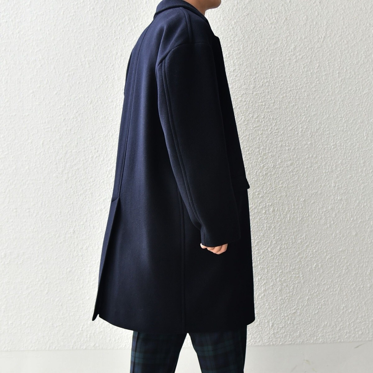 SHIPS any: PURE WOOL MELTON ダブル チェスター シップス エニィ SHIPS any SHIPS any: PURE WOOL MELTON ダブル