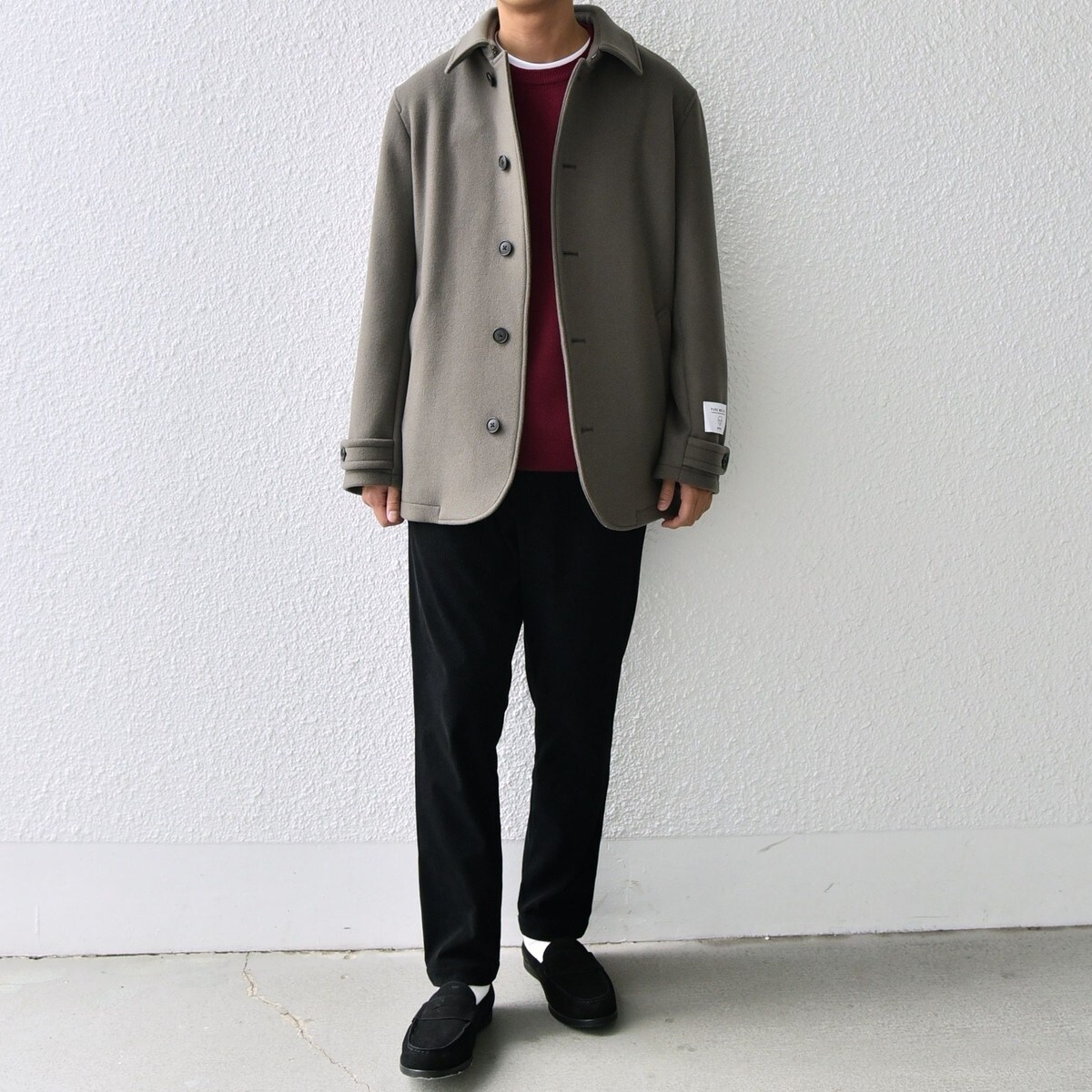 SHIPS any: PURE WOOL MELTON シングル Pコート◇ | シップス