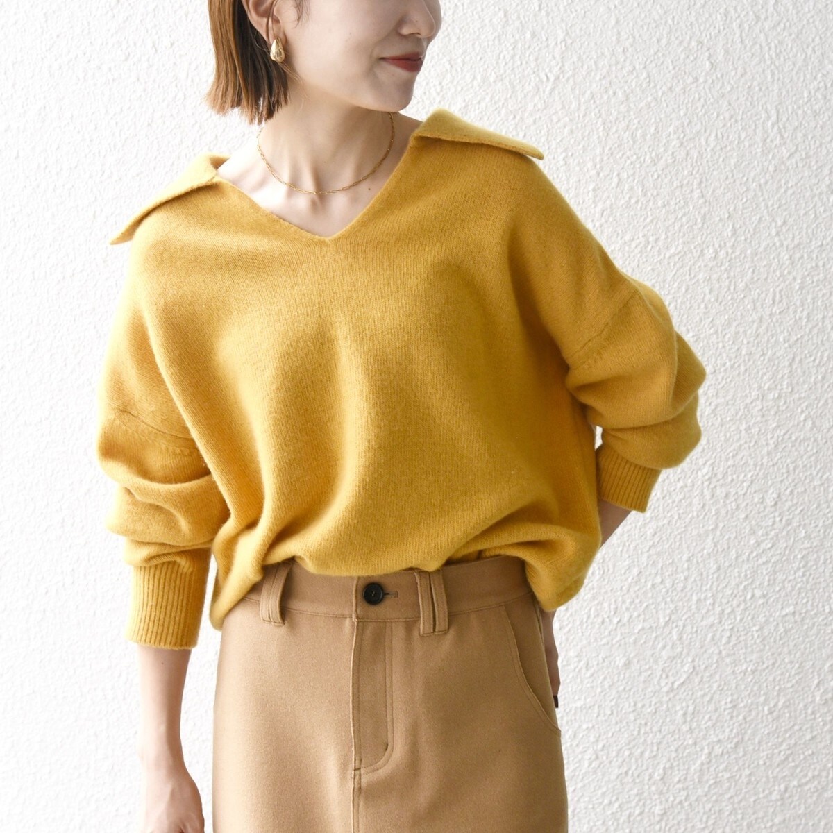 WEB限定】〈手洗い可能〉フラワー 刺繍 デザイン ニット | シップス