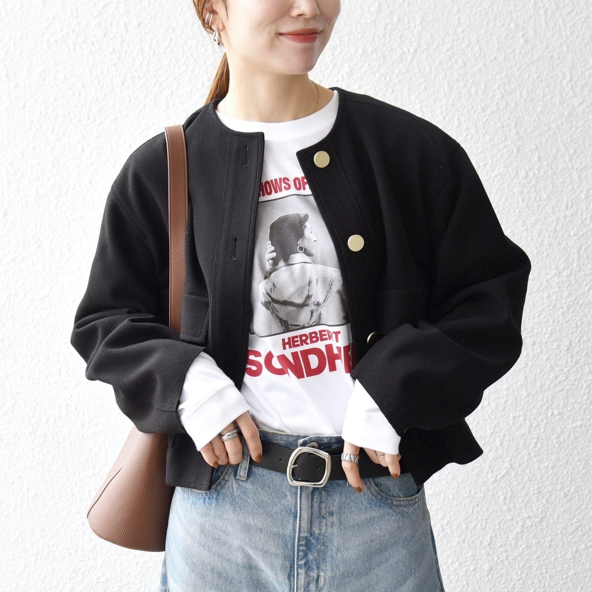 SHIPS WOMEN<新品未使用>カラミ ノーラペル 半袖 ジャケット セール】〈手洗い可能〉カラミ ノーラペル 半袖 ジャケット