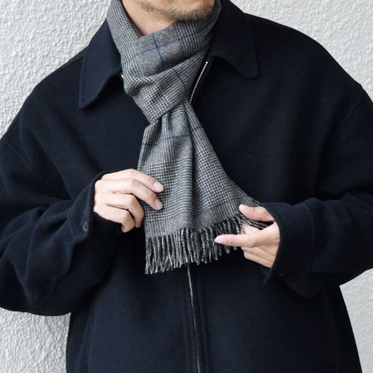 【マッキントッシュロンドン】アンドリューカシミヤマフラー ／イタリア製 カシミヤアンドリュー柄マフラー | マッキントッシュ ロンドン
