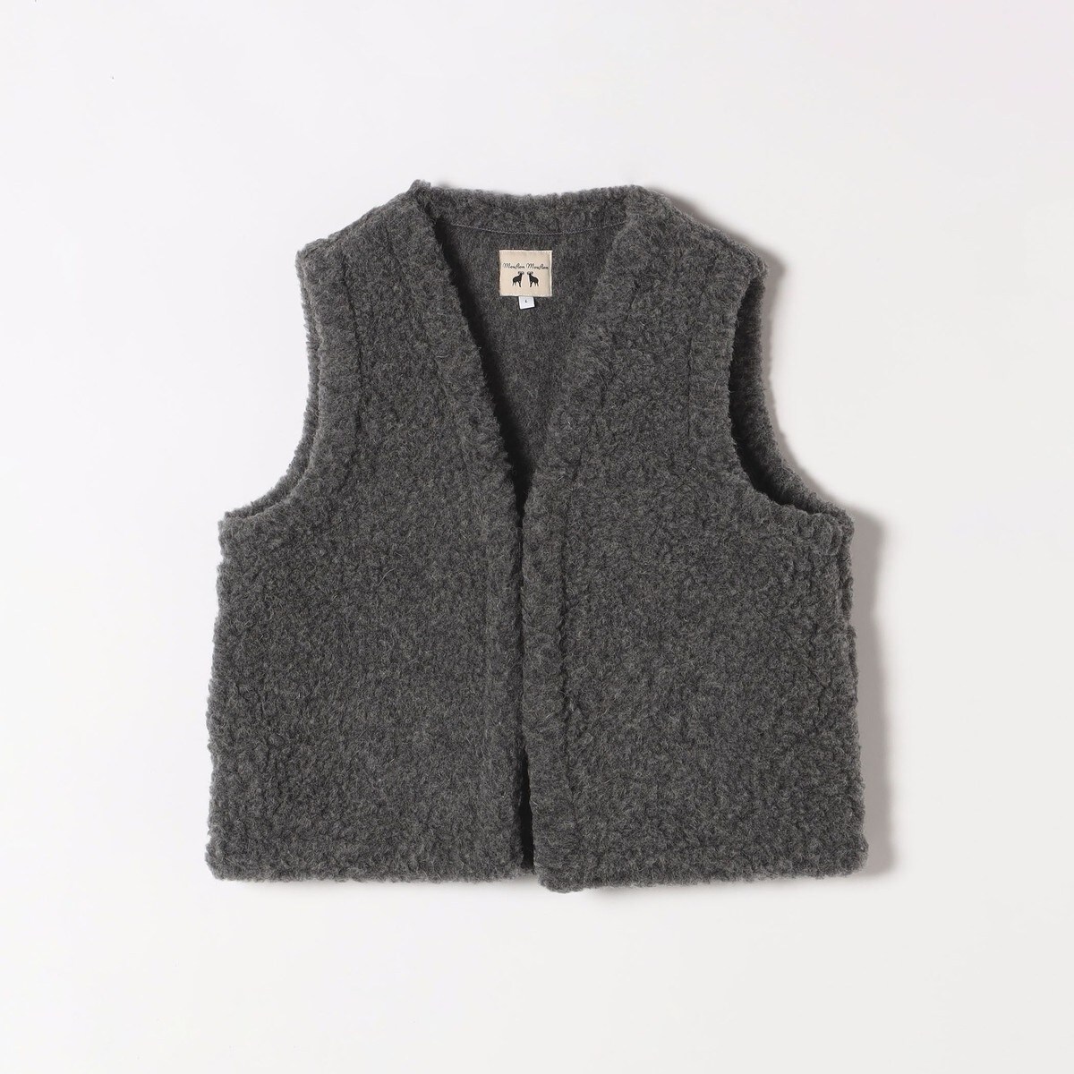 Mouflon Mouflon ムフロンムフロン　ショート ボア ベスト Mouflon Mouflon ムフロンムフロンショート ボア ベスト