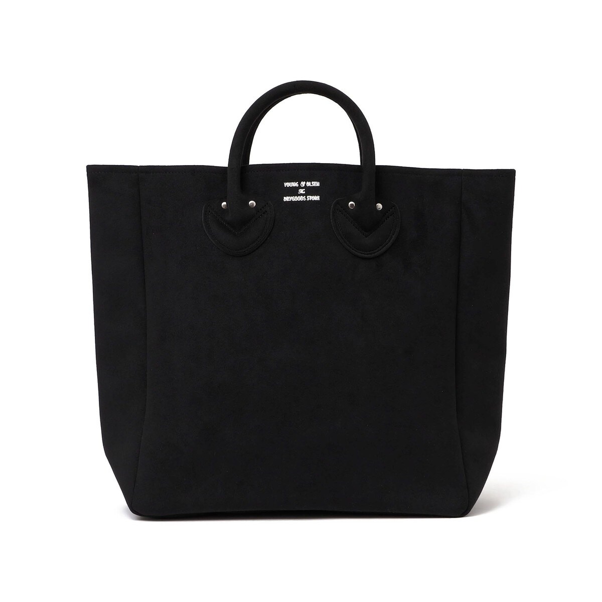 yuYOUNG&OLSEN ウルトラスウェード トートバッグMブラック YOUNG&OLSEN: ウルトラスエード トート M | シップス エニィ(SHIPS any