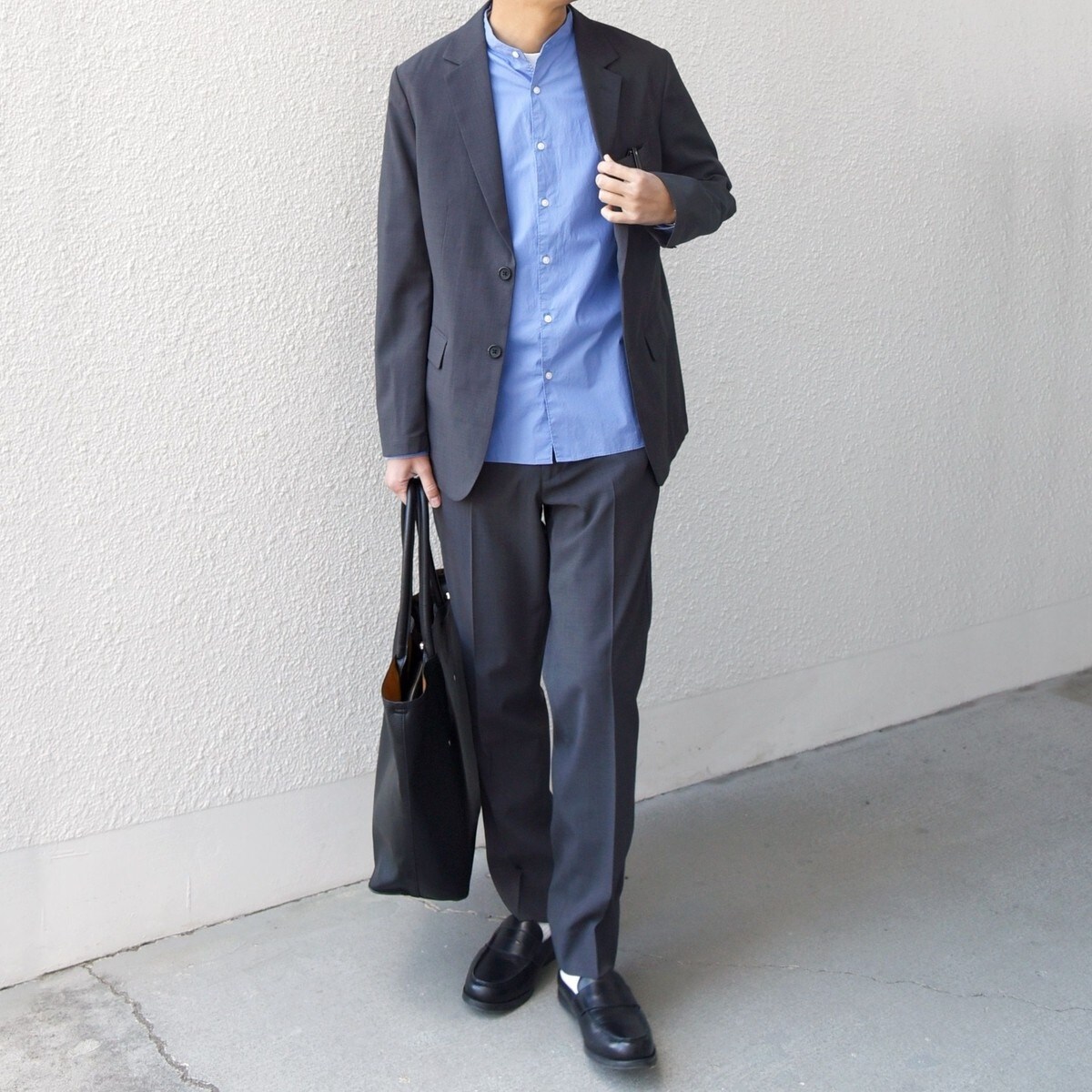 SHIPS any: 21FW 4WAYストレッチ 撥水 セットアップスーツ