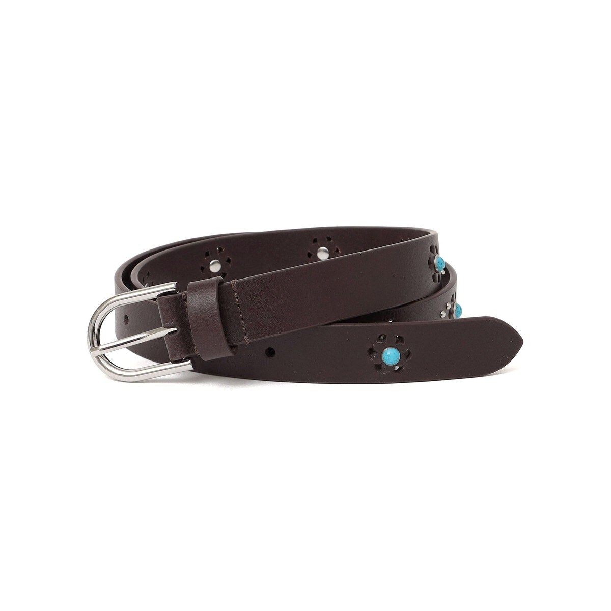MHL. PRESS STUD BELT プレス スタッド ベルト レザー 黒 bl015.jpg