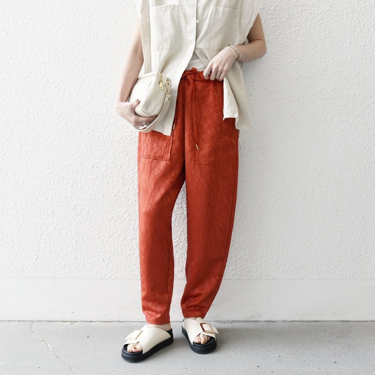 SHIPS any:〈洗濯機可能〉タイプライター イージー ベイカー パンツ