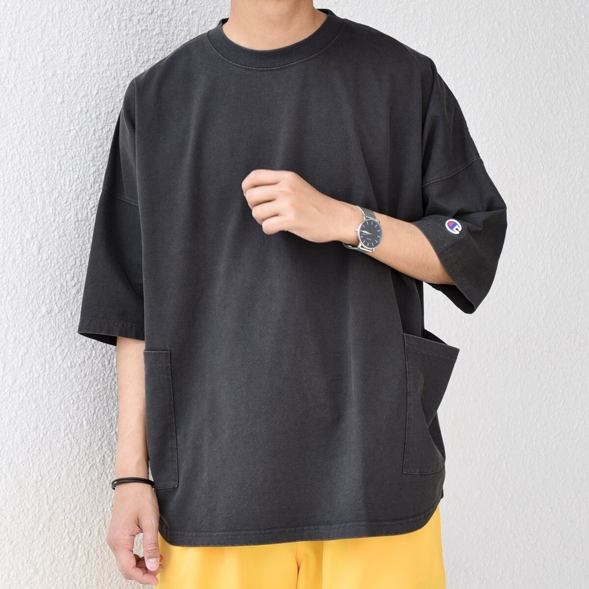 【CHAMPION×セサミストリート】RW クルーネックスウェット B&E Champion（チャンピオン）の「【CHAMPION×セサミストリート】RW