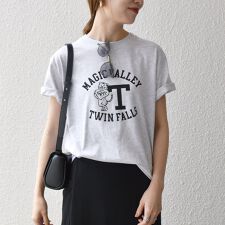 GULFCOAST SPORTSWEAR:〈洗濯機可能〉グラフィック TEE