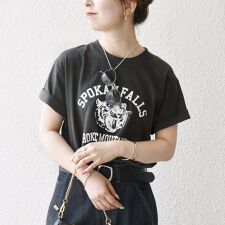 《一部追加予約》GULFCOAST SPORTSWEAR:〈洗濯機可能〉グラフィック TEE