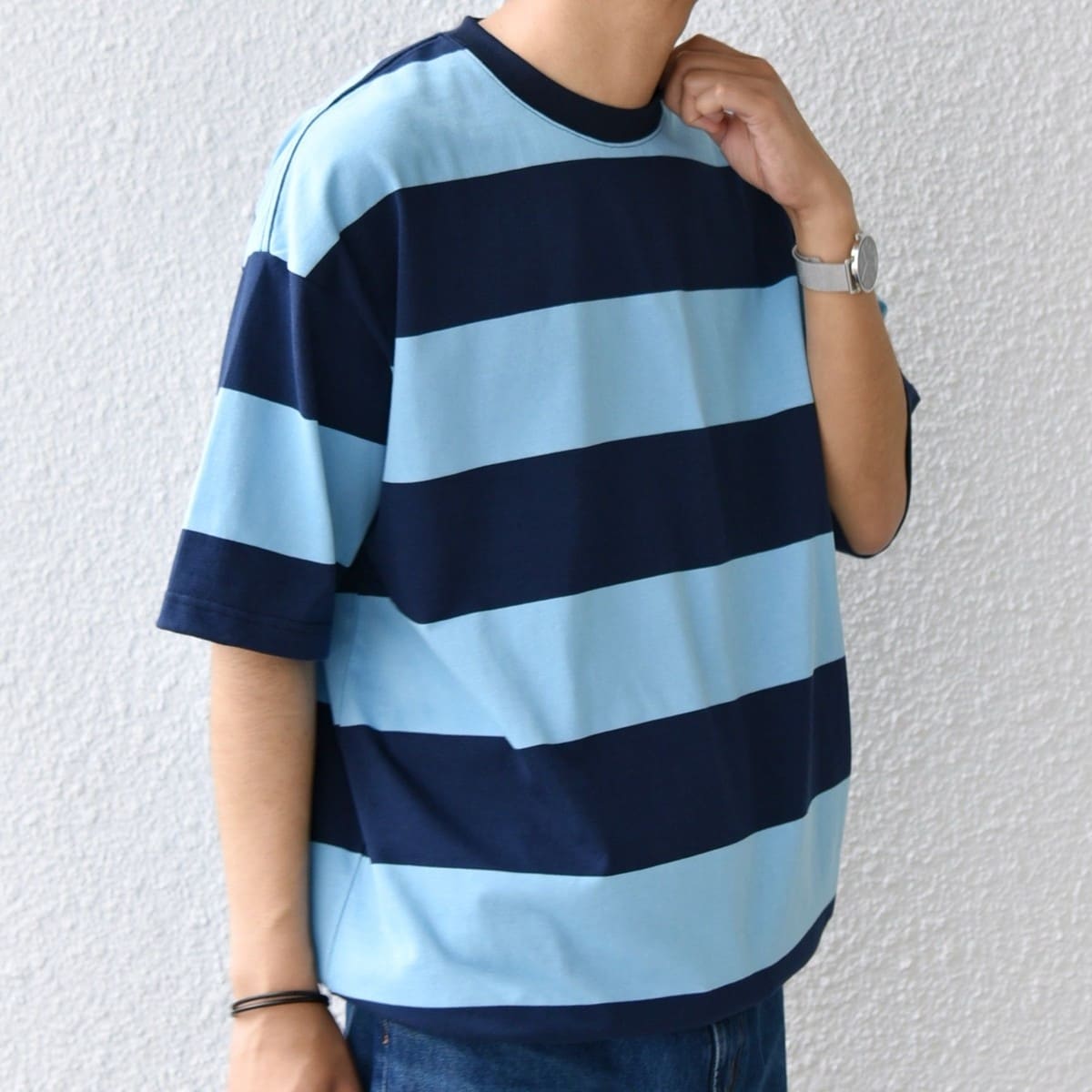 SHIPS any: 360° THE CIRCLE STRETCH ポケット Tシャツ(セット