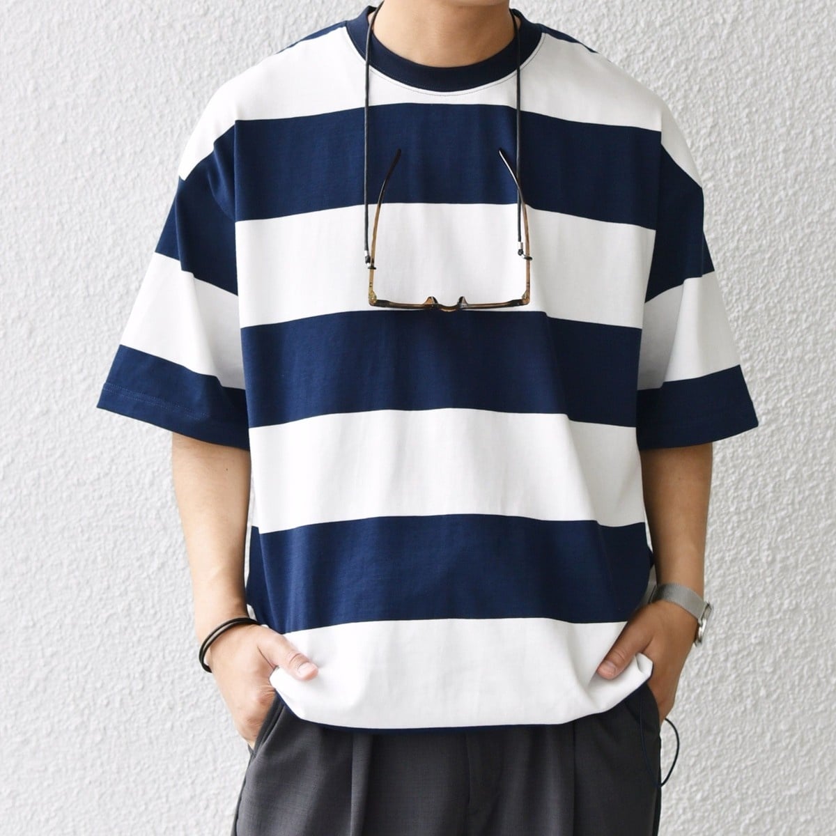 SHIPS any: 360° THE CIRCLE STRETCH ポケット Tシャツ(セットアッ SHIPS any: 360° THE CIRCLE STRETCH ポケット Tシャツ