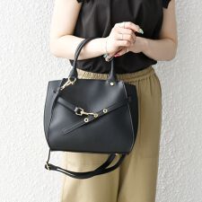 SHIPS any: ベルト デザイン 2WAY スクエア バッグ