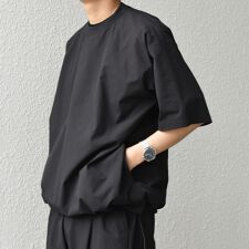 SHIPS any:〈撥水/軽量/ストレッチ〉SOLOTEX(R) シアサッカー スピンドルTシャツ