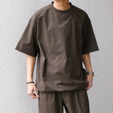 SHIPS any:〈撥水/軽量/ストレッチ〉SOLOTEX(R) シアサッカー スピンドル Tシャ