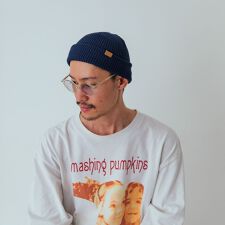 SHIPS any: ワンポイント ピスネーム 2WAY ワッチキャップ (ユニセックス)◆