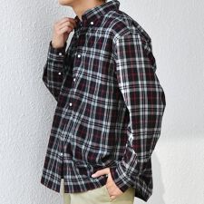 シップス エニィ(SHIPS any)のSHIPS any:〈洗濯機可能〉ブラッシュド トラッド チェック ボタンダウン シャツ◇