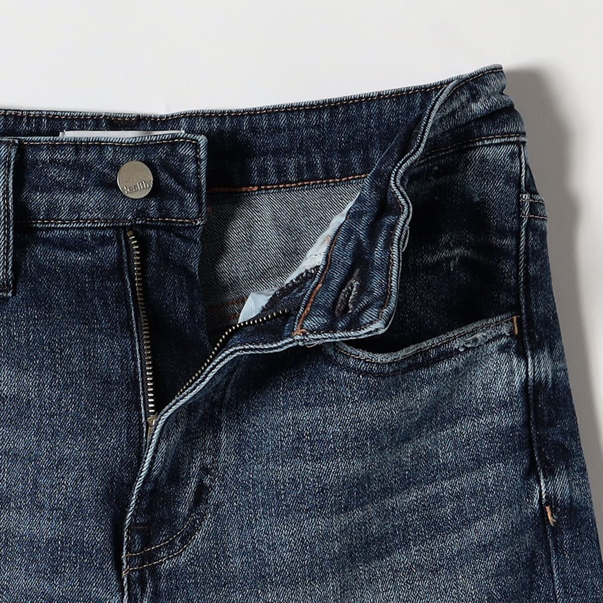 美品✨Healthy denim ラグシー別注 Tallow ハイライズ 24 The rejoiceWILDGINGER＿BLU【Healthy DENIM
