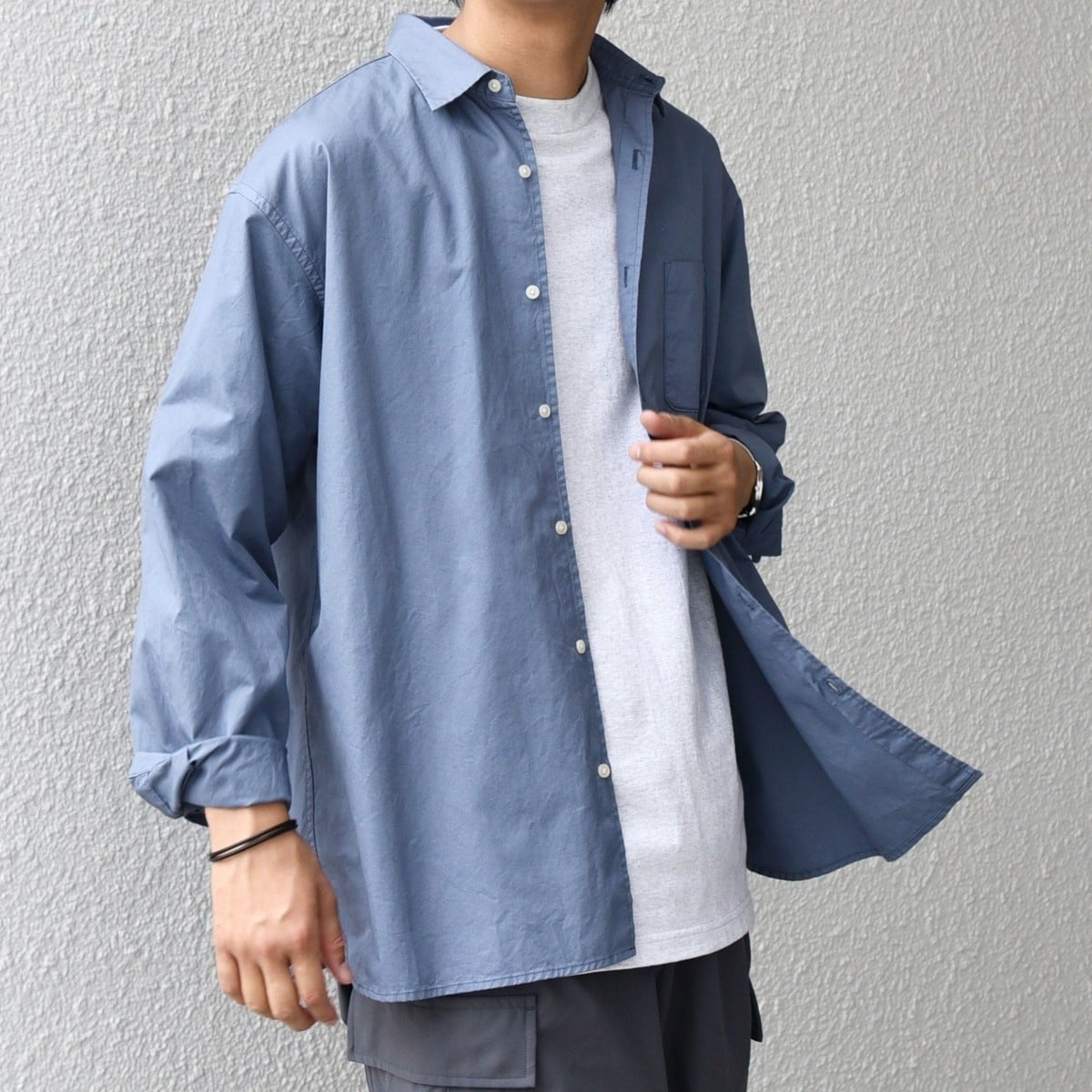 SHIPS any別注】HINSON: コード スポーツ シャツ ジャケット