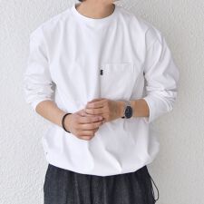 SHIPS any: SORONA(R) ストレッチ ジャージー スピンドル ポケット Tシャツ (