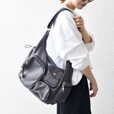 《追加予約》SHIPS any: 9ポケット 2WAY ショルダー バッグ