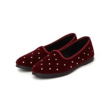 MACARENA: スタッズ フラット シューズ