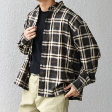 SHIPS any:〈洗濯機可能〉トラッド チェックカラー ボックス ショート ネルシャツ◇