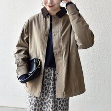 【SHIPS any別注】Bollington: タスランナイロン ショート ハンティングジャケット