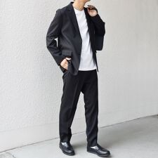 SHIPS any:〈洗濯機可能/抗ピリング〉ウールライク オールシーズン セットアップ ジャケット