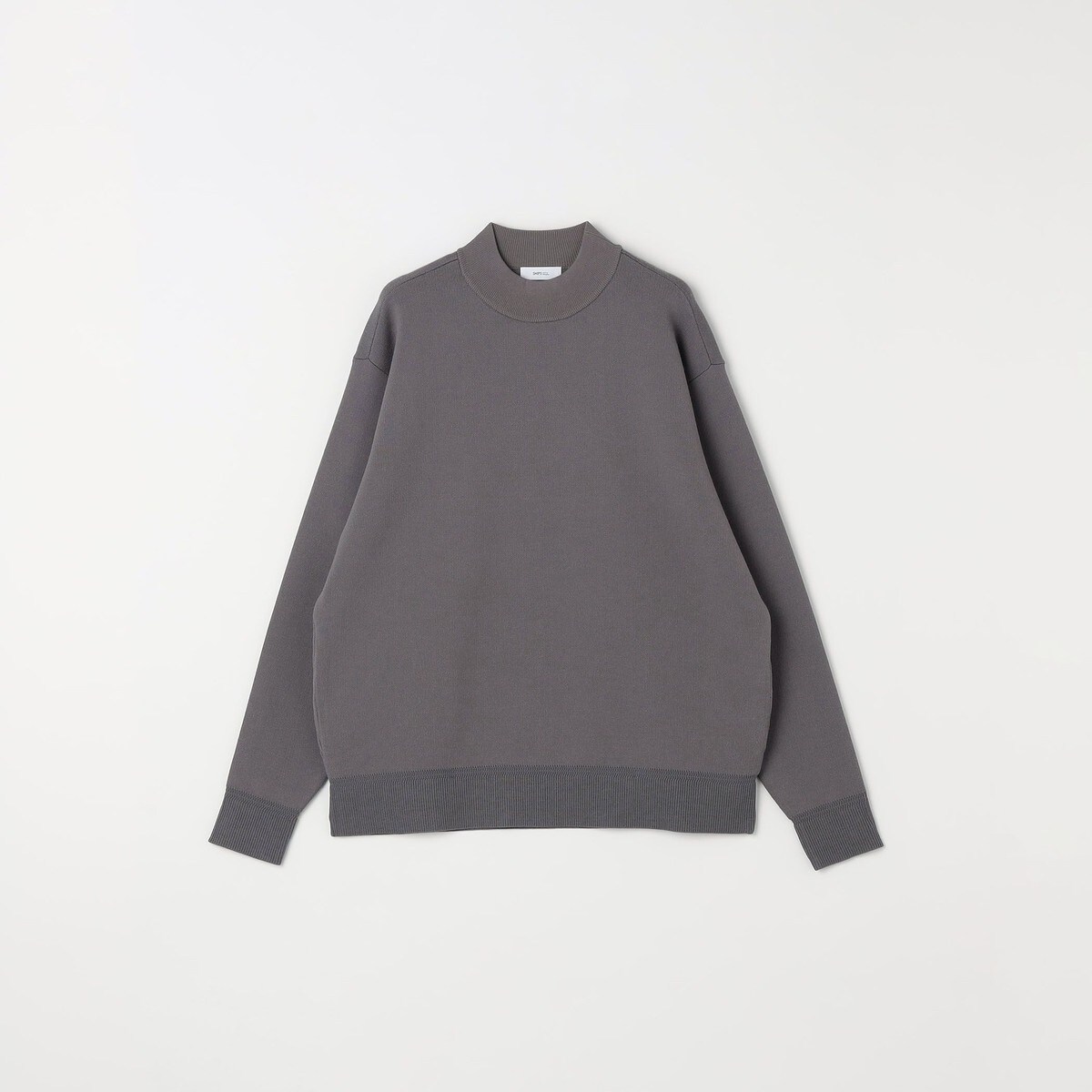 SHIPS any:〈手洗い可能〉RETENTION リラックス モックネック ニット