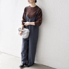 SHIPS any:〈洗濯機可能〉ガンクラブ チェック サロペット パンツ