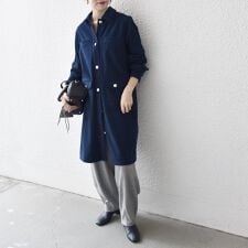 SHIPS any:〈手洗い可能〉コーデュロイ シャツ ジャケット ワンピース