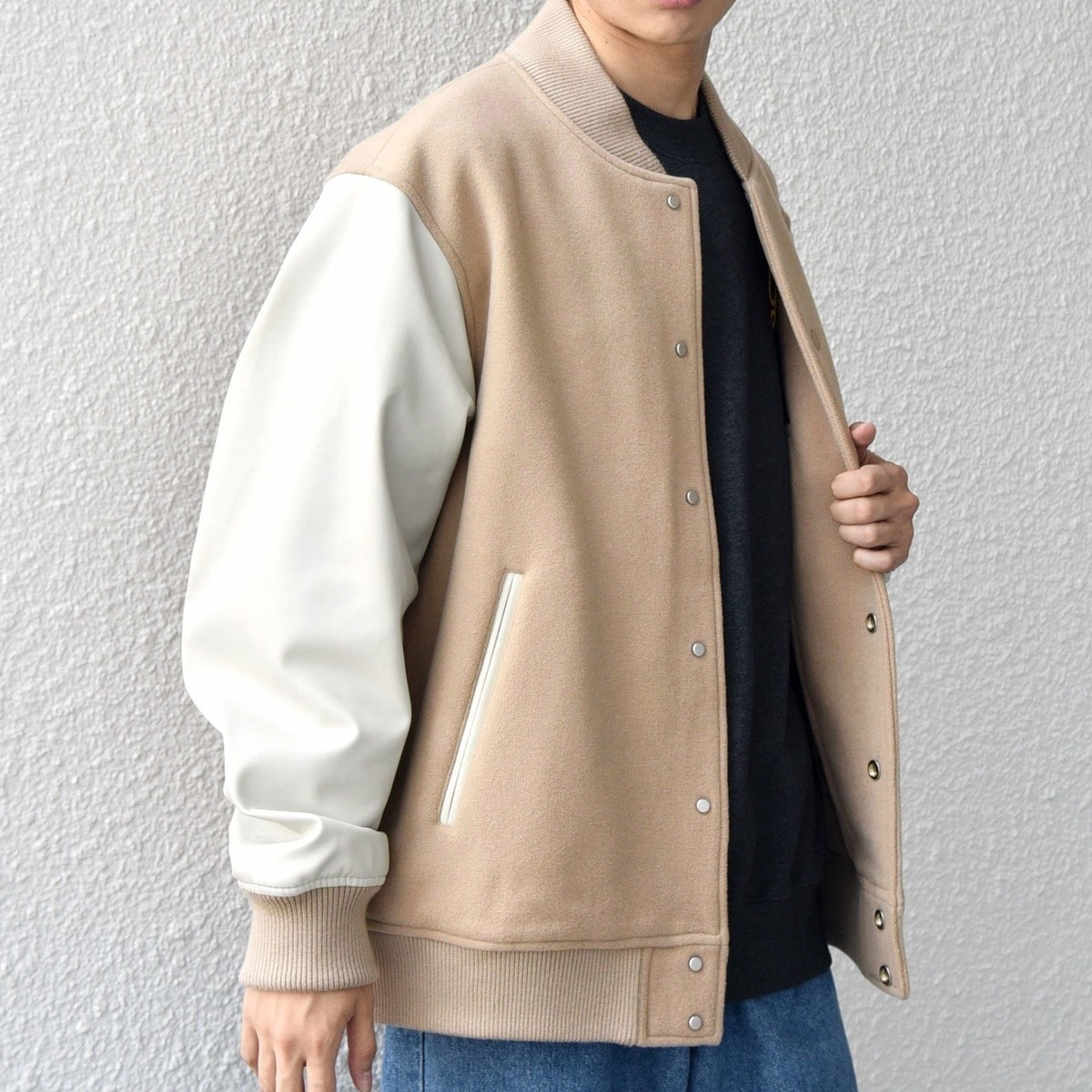 P9146様 MEN'S BIGI ＜復刻＞レザースタジャン【1986年モデル】 P9146様 MEN'S BIGI ＜復刻＞レザースタジャン【1986年モデル