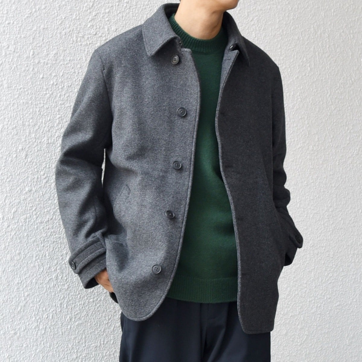 Lemaire maxi pea coat ピーコート Lemaire - Maxi Pea Coat | HBX - Globally Curated Fashion and