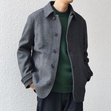 シップス エニィ(SHIPS any)のSHIPS any: PURE WOOL MELTON シングル Pコート 25AW◇