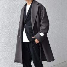 SHIPS any: PURE WOOL MELTON ダブル チェスターコート 25AW◇