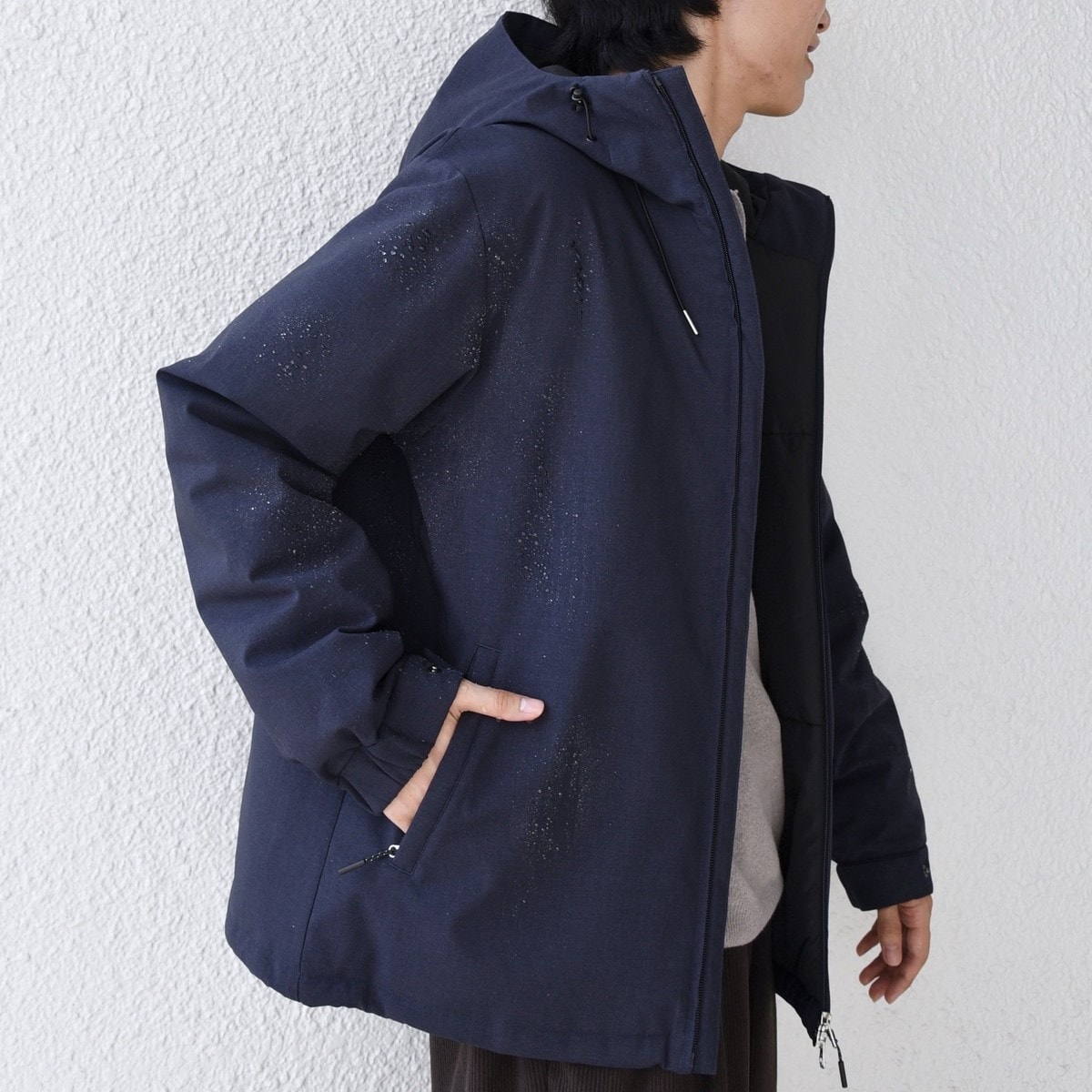 シップス エニィ（SHIPS any）/【WEB限定】SHIPS any:〈手洗い可能/撥水〉ウールライク ユーティリティー 中綿 マウンテ WEB限定】SHIPS any:〈手洗い可能/撥水〉ウールライク