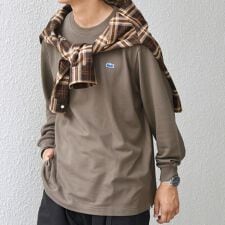 シップス エニィ(SHIPS any)の【SHIPS any別注】LACOSTE: ワンポイント ピケ クルーネック Tシャツ 25AW (