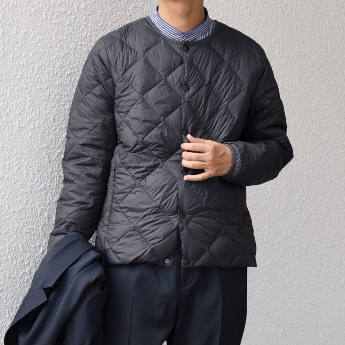 SHIPS別注】：〈撥水透湿防水〉着脱TAIONダウンベスト付き