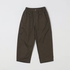SHIPS any:〈洗濯機可能〉ツイル ストレッチ ワイド カーブ パンツ