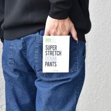 SHIPS any:〈洗濯機可能〉スーパー ストレッチ スリム テーパード イージー デニム◆